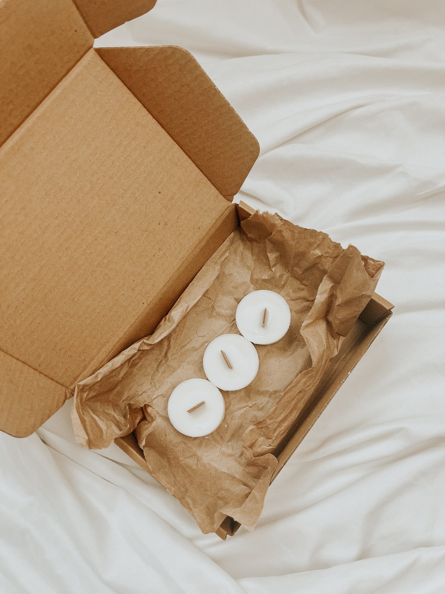 Eco Unscented Tealight Candles Set | Vegan | Cruelty-Free | Zero Waste | Biodegradable | Non-Toxic!!!!