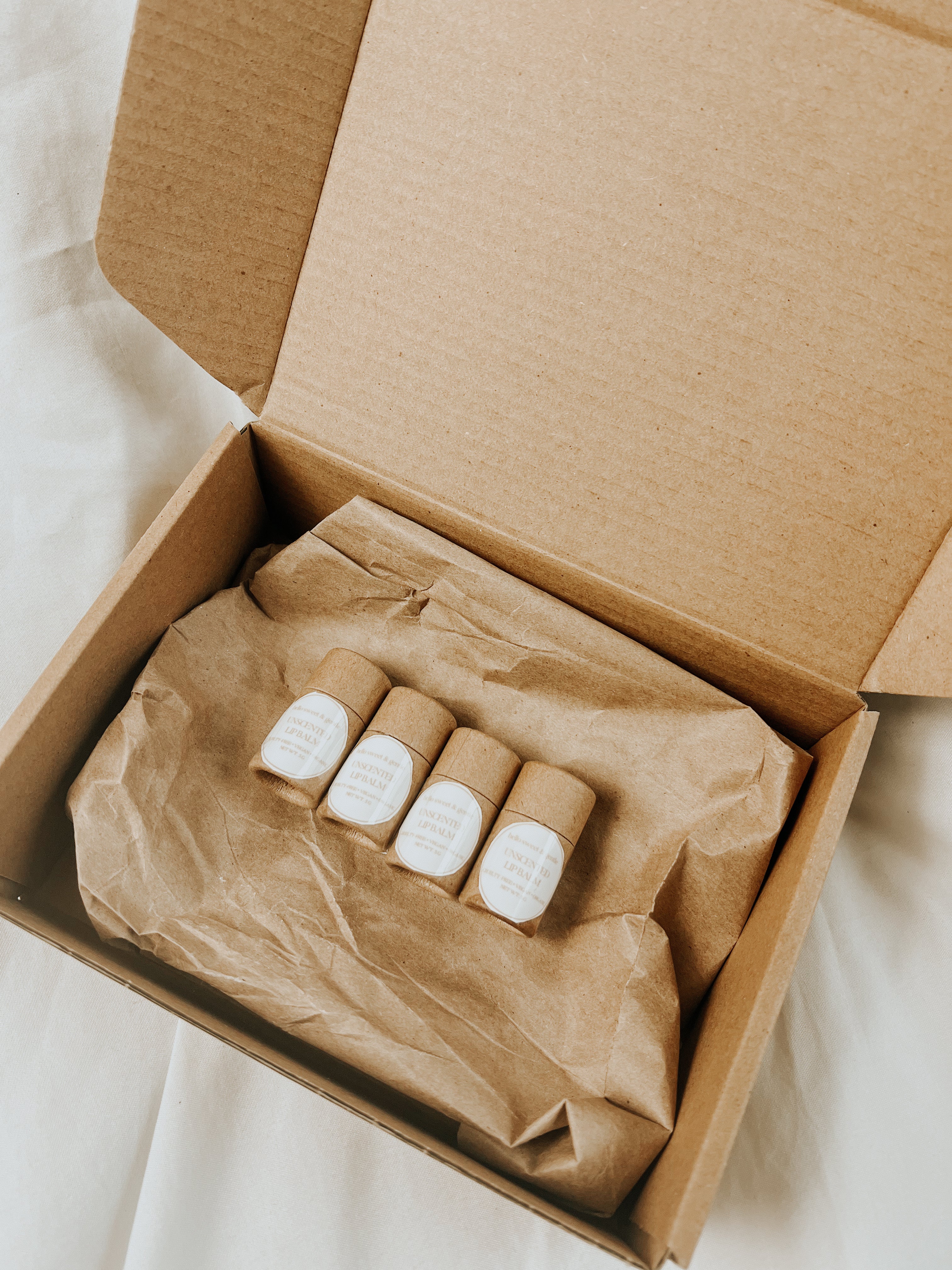Organic Eco Lip Balms | Eco Friendly | Biodegradable Paper Tube | Plastic-Free | Organic Ingredients |  Zero Waste | Handmade!!!