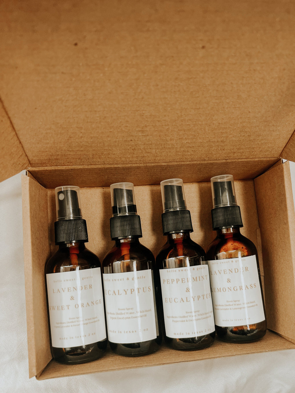 Eco Room Spray | 2 - 4 oz | Vegan, Cruelty-Free, Zero Waste Gift | Non-Toxic Essential Oils | Organic | Biodegradable!!
