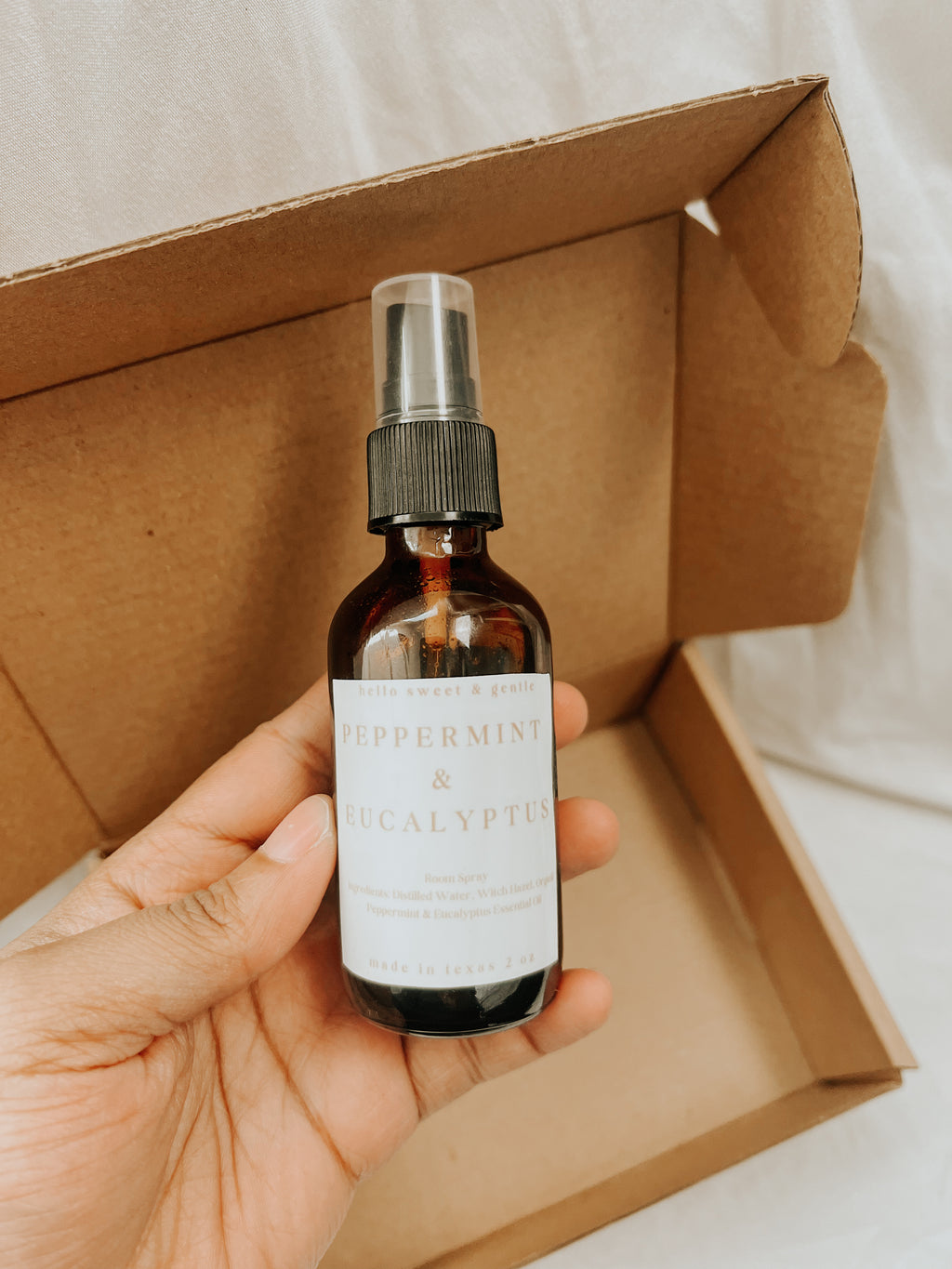 Eco Room Spray | 2 - 4 oz | Vegan, Cruelty-Free, Zero Waste Gift | Non-Toxic Essential Oils | Organic | Biodegradable!!