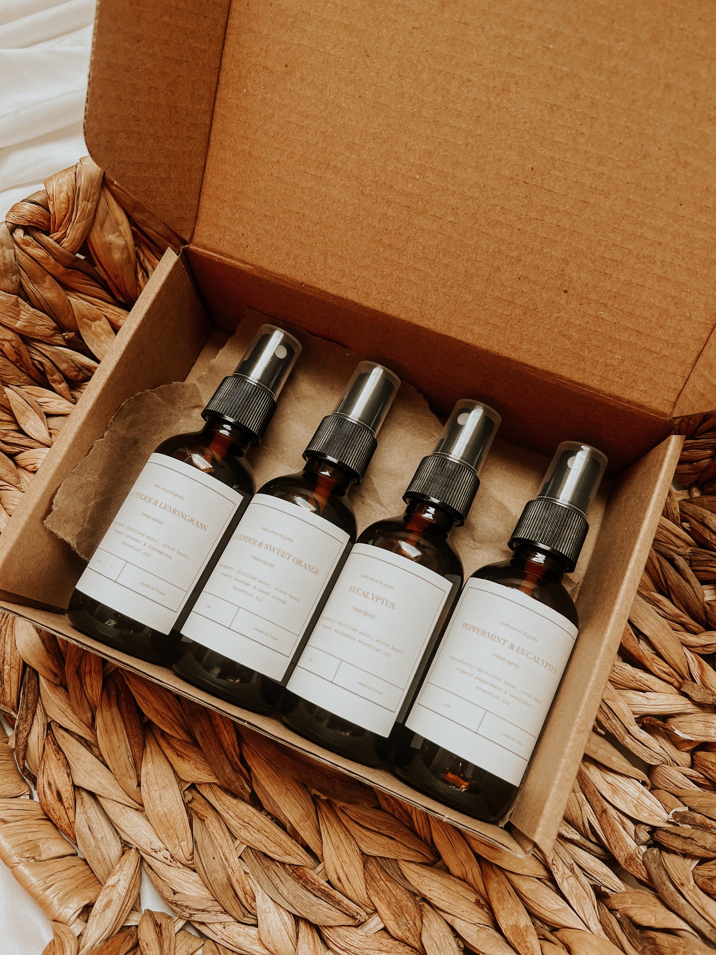 Eco Room Spray | 2 oz | Vegan, Cruelty-Free, Zero Waste Gift | Non-Toxic Essential Oils | Organic | Biodegradable!!