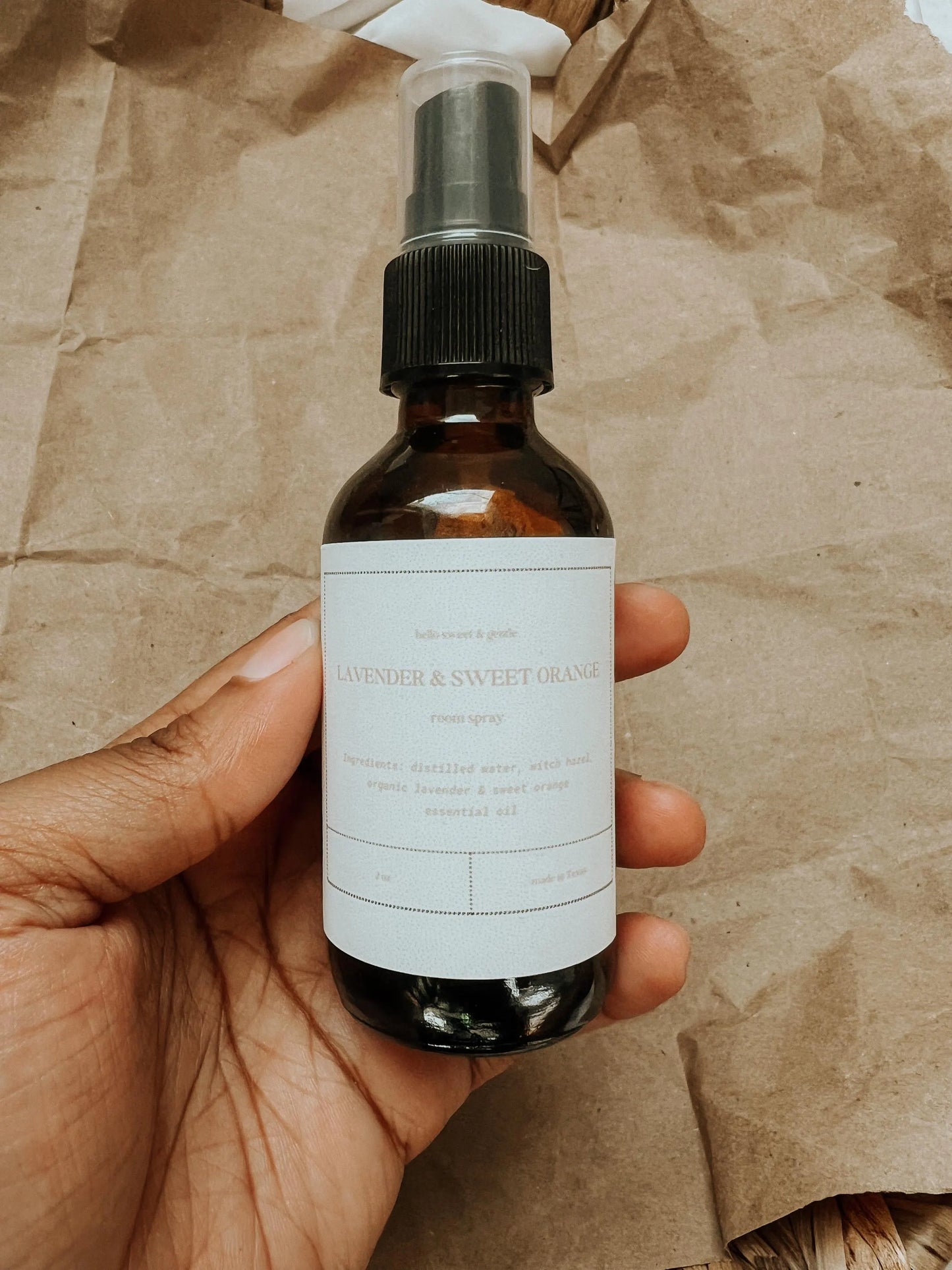 Eco Room Spray | 2 oz | Vegan, Cruelty-Free, Zero Waste Gift | Non-Toxic Essential Oils | Organic | Biodegradable!!